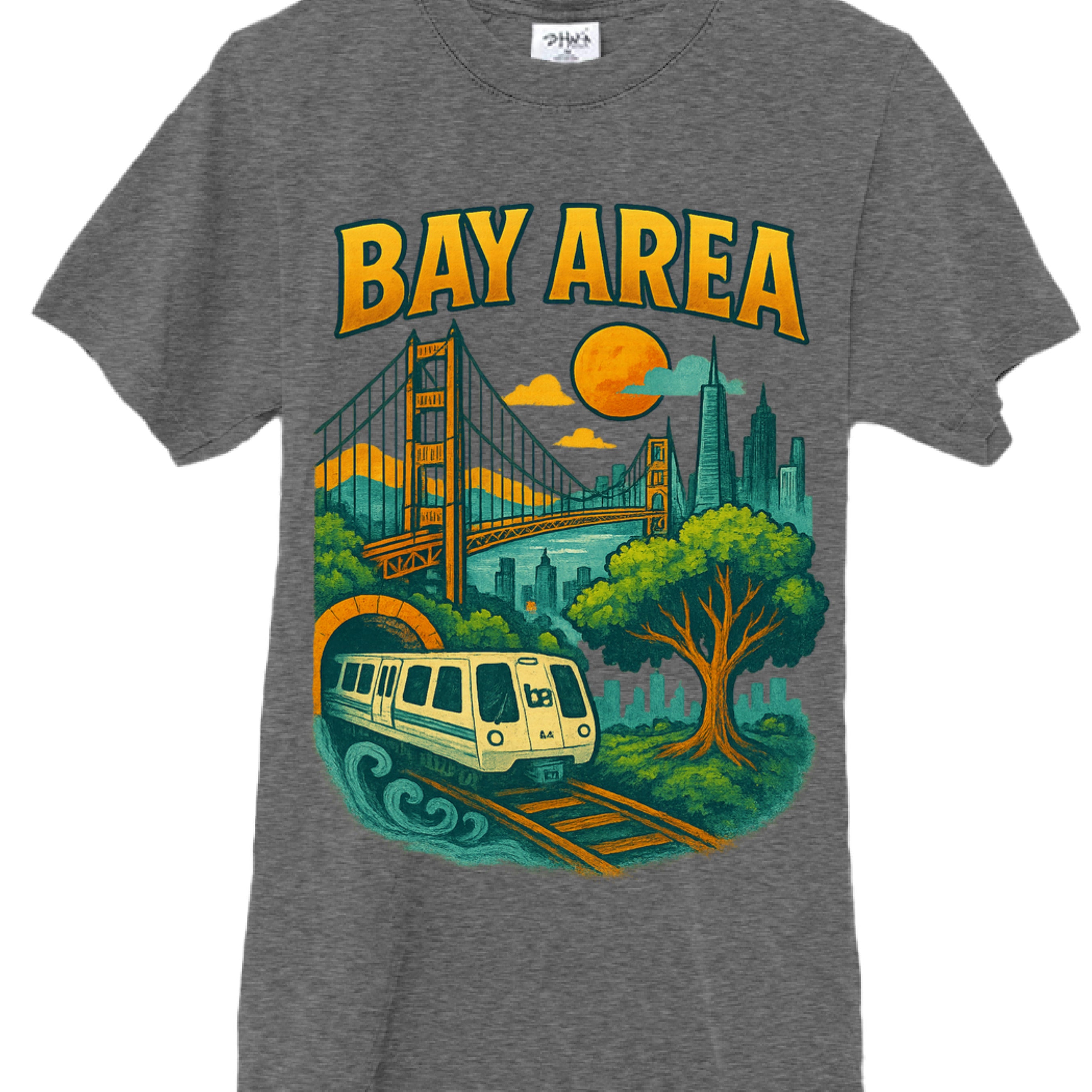 Charcoal Grey Heather - FRONT